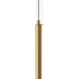 Lampa wisząca Halo LED mosiężna Maytoni | Minimalistyczny Design