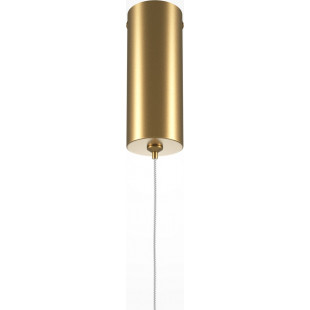 Lampa wisząca Halo LED mosiężna Maytoni | Minimalistyczny Design
