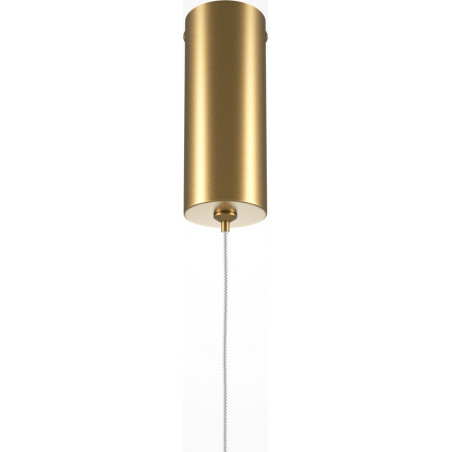 Lampa wisząca Halo LED mosiężna Maytoni | Minimalistyczny Design