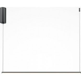 Lampa wisząca Halo LED 80cm czarna Maytoni | Minimalizm i styl