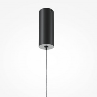Lampa wisząca Halo LED 80cm czarna Maytoni | Minimalizm i styl