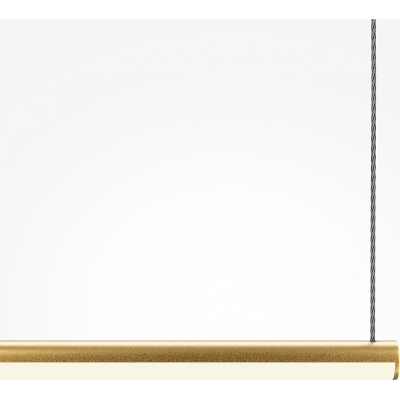 Lampa wisząca LED Halo mosiężna Maytoni 80cm - Nowoczesny Design