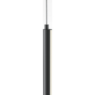 Lampa wisząca Halo LED czarna Maytoni | Minimalizm i Nowoczesność