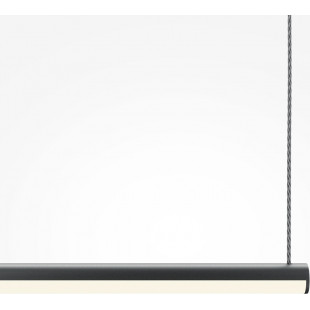 Lampa wisząca Halo LED 120cm czarna Maytoni | Minimalistyczny design