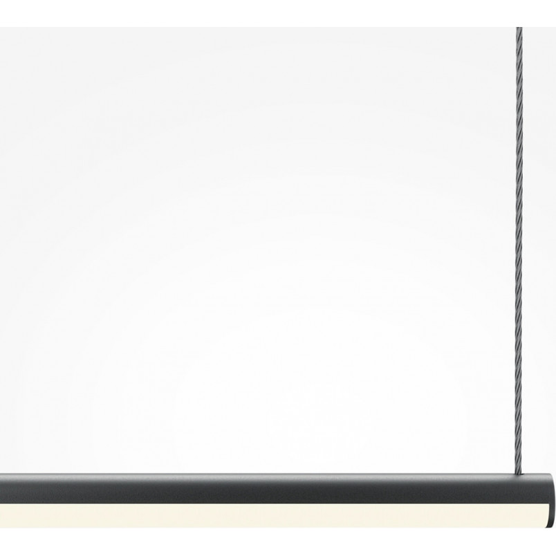 Lampa wisząca Halo LED 120cm czarna Maytoni | Minimalistyczny design