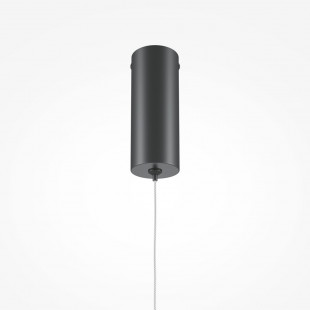Lampa wisząca Halo LED 120cm czarna Maytoni | Minimalistyczny design
