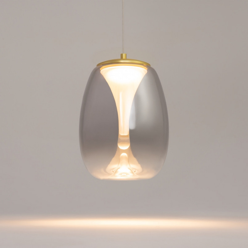 Lampa wisząca Splash Maytoni | Szkło dymione, LED | Sklep z lampami