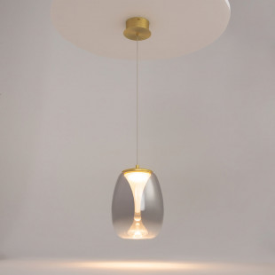 Lampa wisząca Splash Maytoni | Szkło dymione, LED | Sklep z lampami