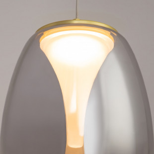 Lampa wisząca Splash Maytoni | Szkło dymione, LED | Sklep z lampami