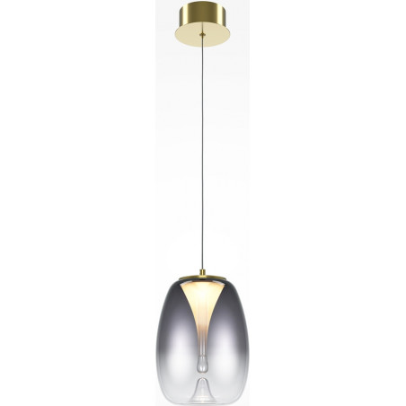 Lampa wisząca Splash Maytoni | Szkło dymione, LED | Sklep z lampami