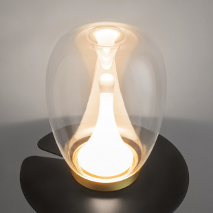 Lampa stołowa szklana Splash LED Maytoni | Nowoczesny design