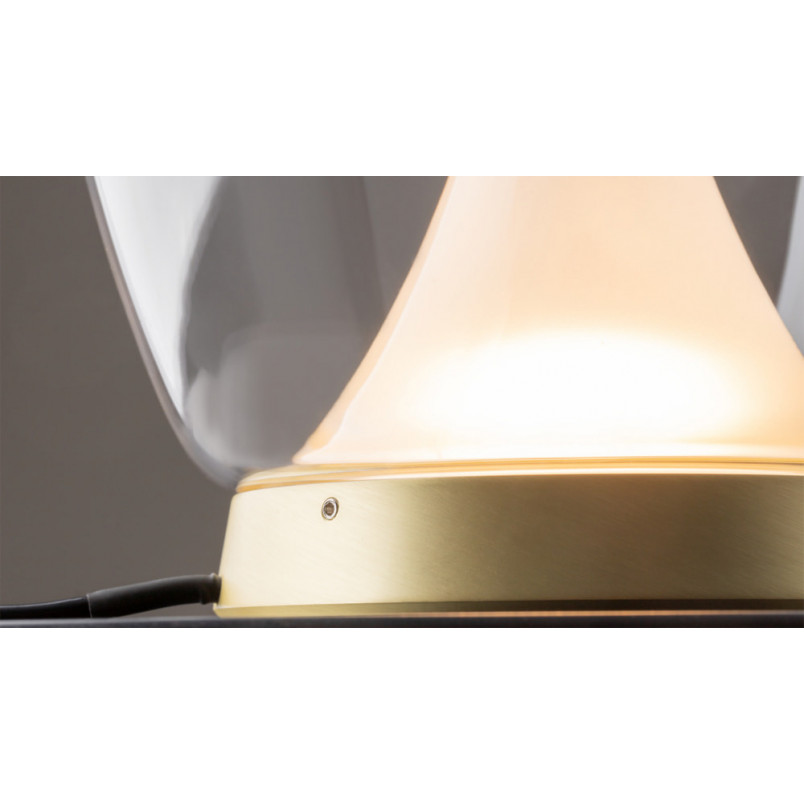 Lampa stołowa szklana Splash LED Maytoni | Nowoczesny design