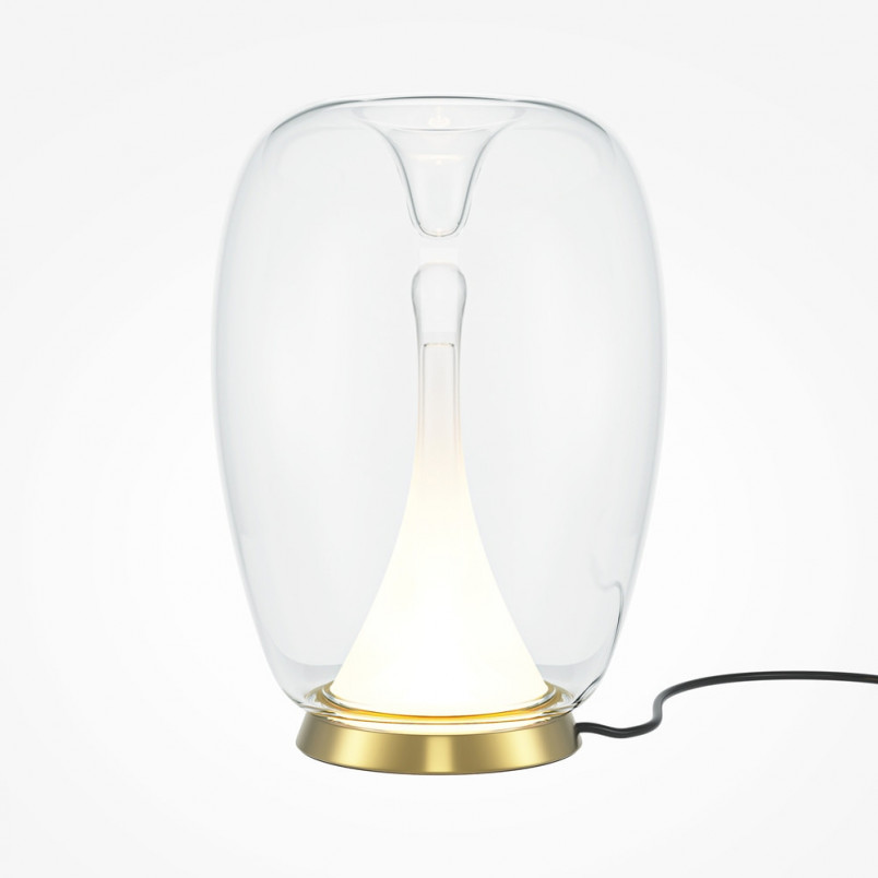 Lampa stołowa szklana Splash LED Maytoni | Nowoczesny design