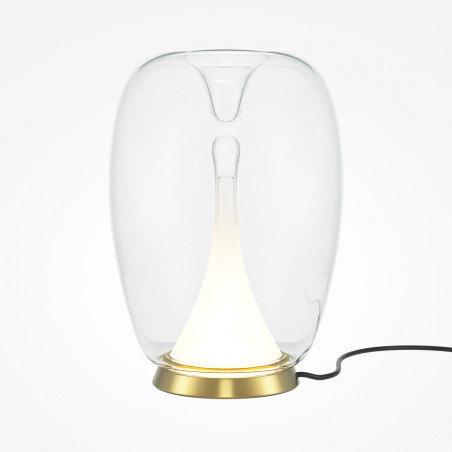 Lampa stołowa szklana Splash LED Maytoni | Nowoczesny design
