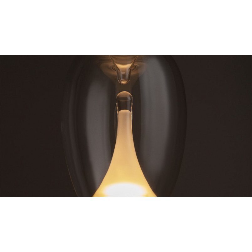 Lampa stołowa Splash Maytoni: Szkło dymione, LED, Nowoczesny design