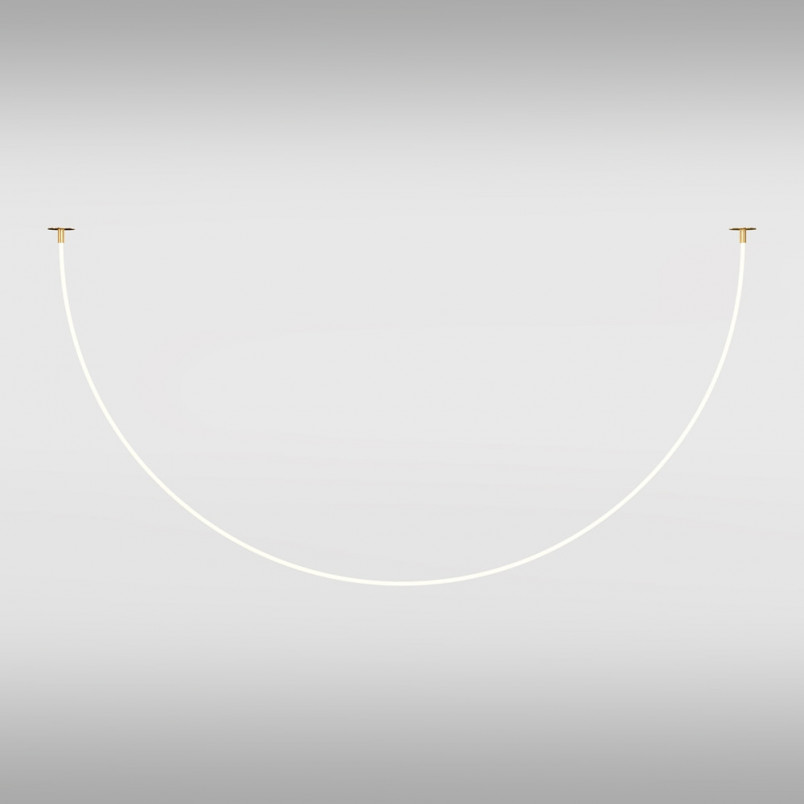 Lampa Wisząca Maytoni Tau LED Złota | Nowoczesny Design
