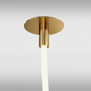 Lampa Wisząca Maytoni Tau LED Złota | Nowoczesny Design
