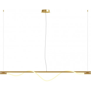Lampa wisząca Maytoni Tau LED złota 180cm - Nowoczesny design