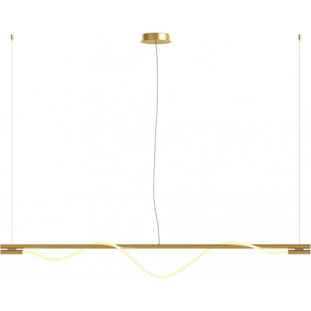 Lampa wisząca Maytoni Tau LED złota 180cm - Nowoczesny design