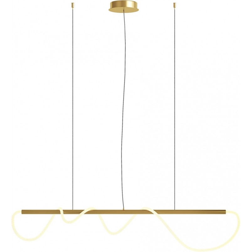 Lampa wisząca LED Maytoni Tau - Złota, Nowoczesna | Sklep z Lampami