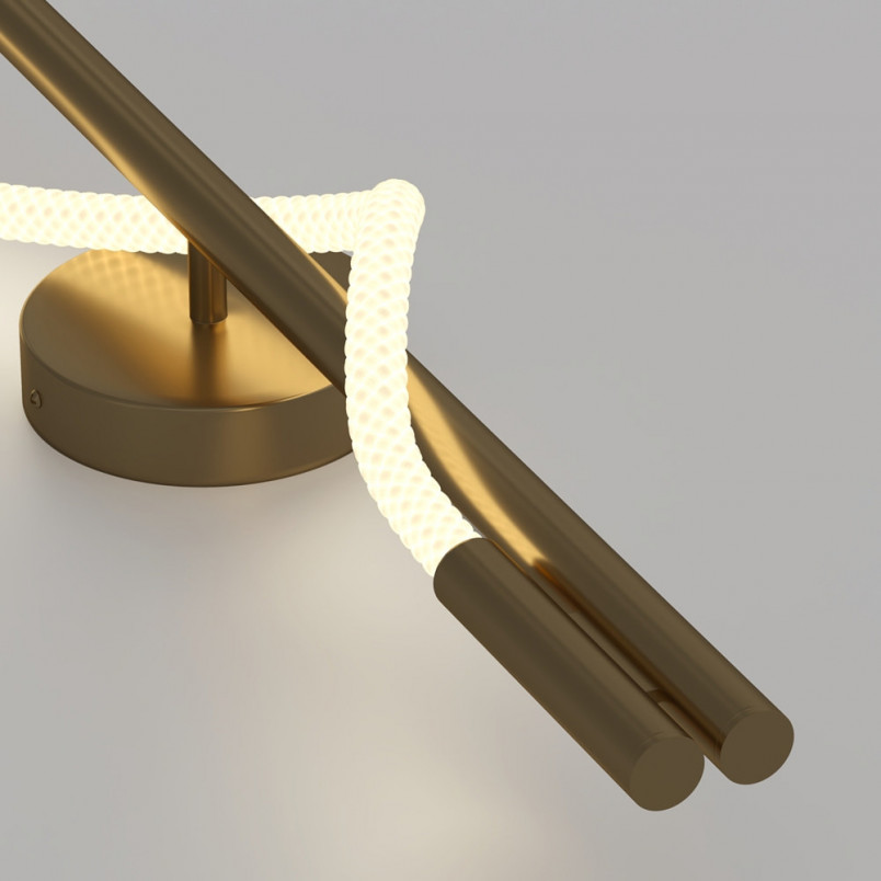 Kinkiet LED Tau Maytoni - Nowoczesny Design, Złoty | Światła