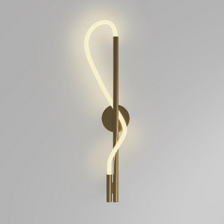 Kinkiet LED Tau Maytoni - Nowoczesny Design, Złoty | Światła