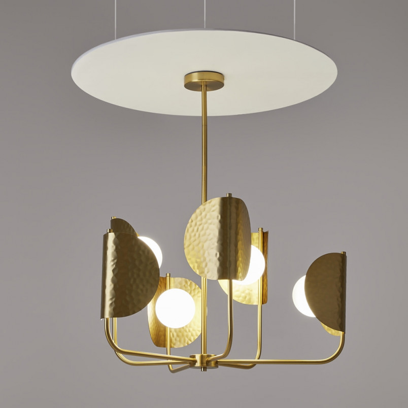 Lampa Tropic Maytoni | Mosiężna z kulami szklanymi | Kup teraz!