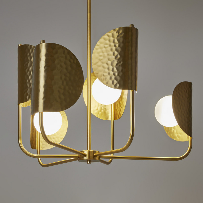 Lampa Tropic Maytoni | Mosiężna z kulami szklanymi | Kup teraz!