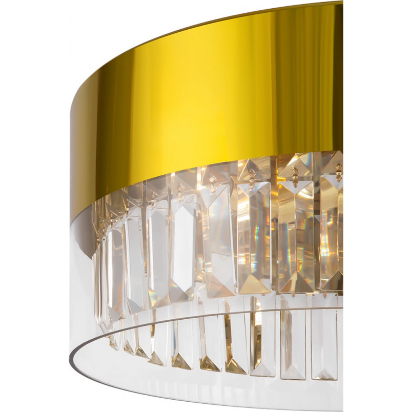 Lampa Wisząca Szklana Złota Maytoni Wonderland 40cm | Sklep Lamp