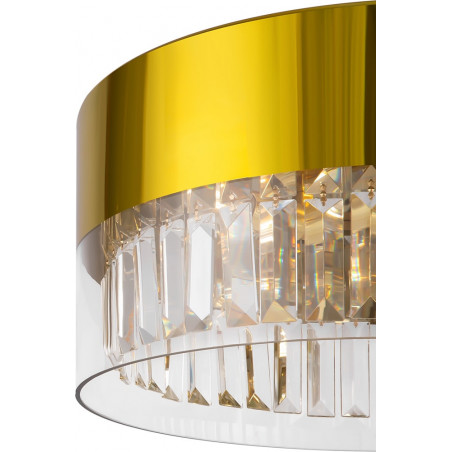 Lampa Wisząca Szklana Złota Maytoni Wonderland 40cm | Sklep Lamp
