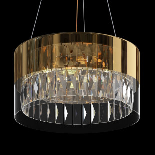 Lampa Wisząca Szklana Złota Maytoni Wonderland 40cm | Sklep Lamp