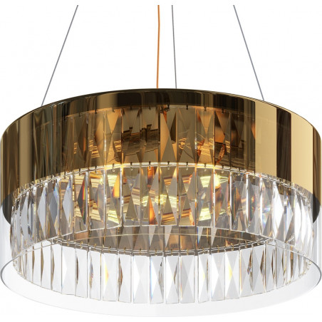 Lampa Wisząca Szklana Złota Maytoni Wonderland | Elegancki Żyrandol
