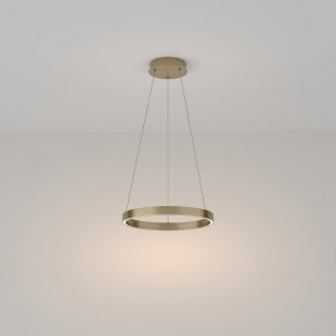Lampa wisząca Rim LED mosiężna Maytoni | Nowoczesny design