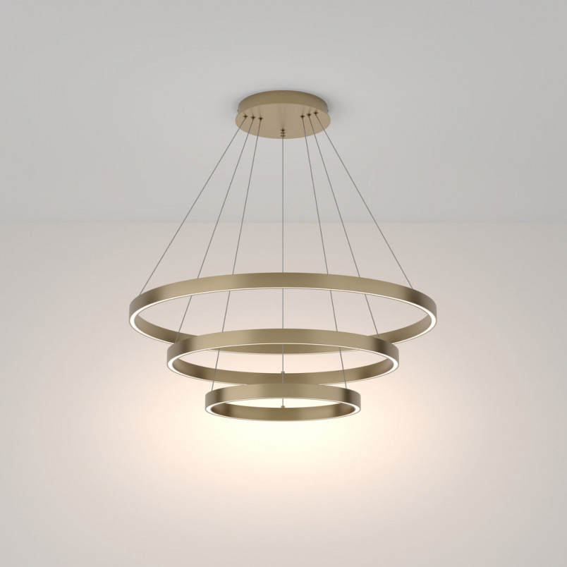 Lampa wisząca Rim mosiężna Maytoni | Nowoczesne oświetlenie