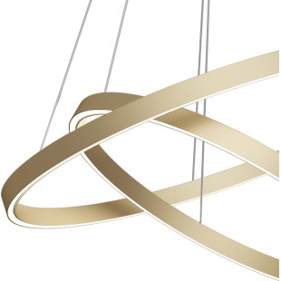Lampa Wisząca Rim LED Mosiężna Maytoni | Nowoczesny Design