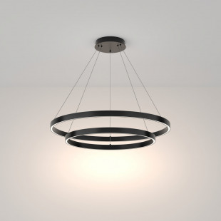 Lampa Wisząca Rim LED Czarna Maytoni | Nowoczesny Design