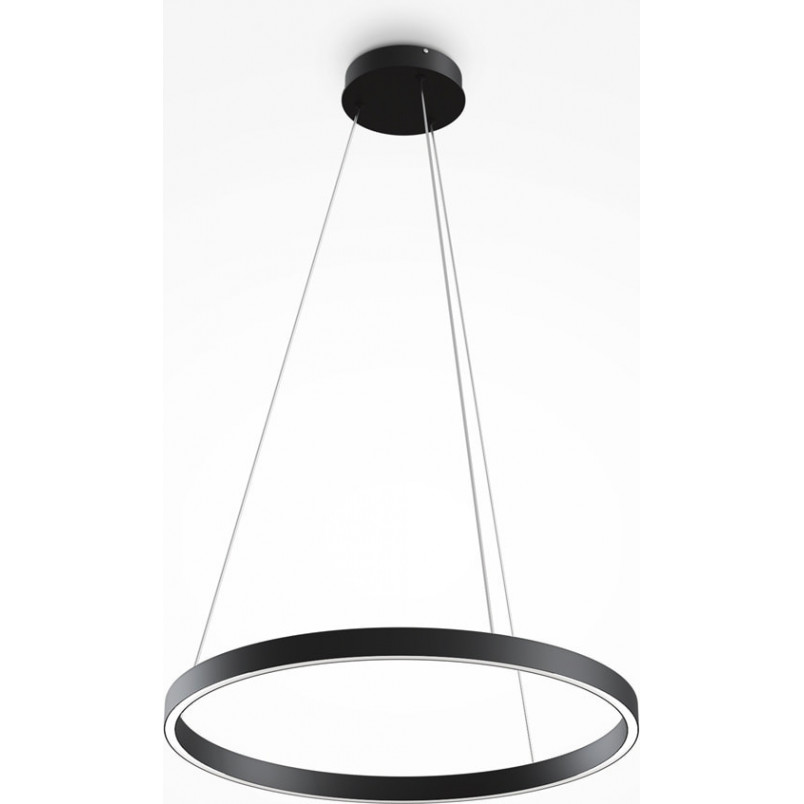 Lampa wisząca Rim LED czarna Maytoni | Nowoczesny design