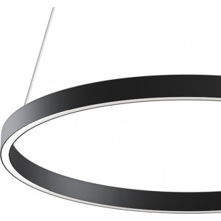 Lampa wisząca Rim LED czarna Maytoni | Nowoczesny design