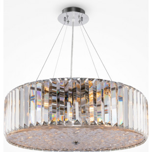 Lampa wisząca kryształowa Recinto 53cm przeźroczysta Maytoni