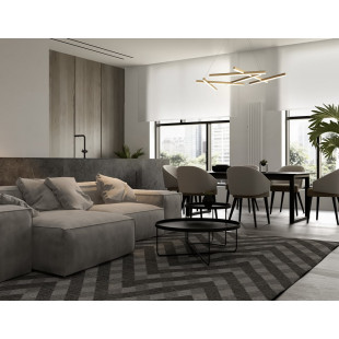 Lampa wisząca Line LED Maytoni - Nowoczesny design, złoto