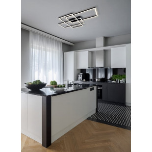 Plafon Line LED czarny Maytoni | Nowoczesne oświetlenie