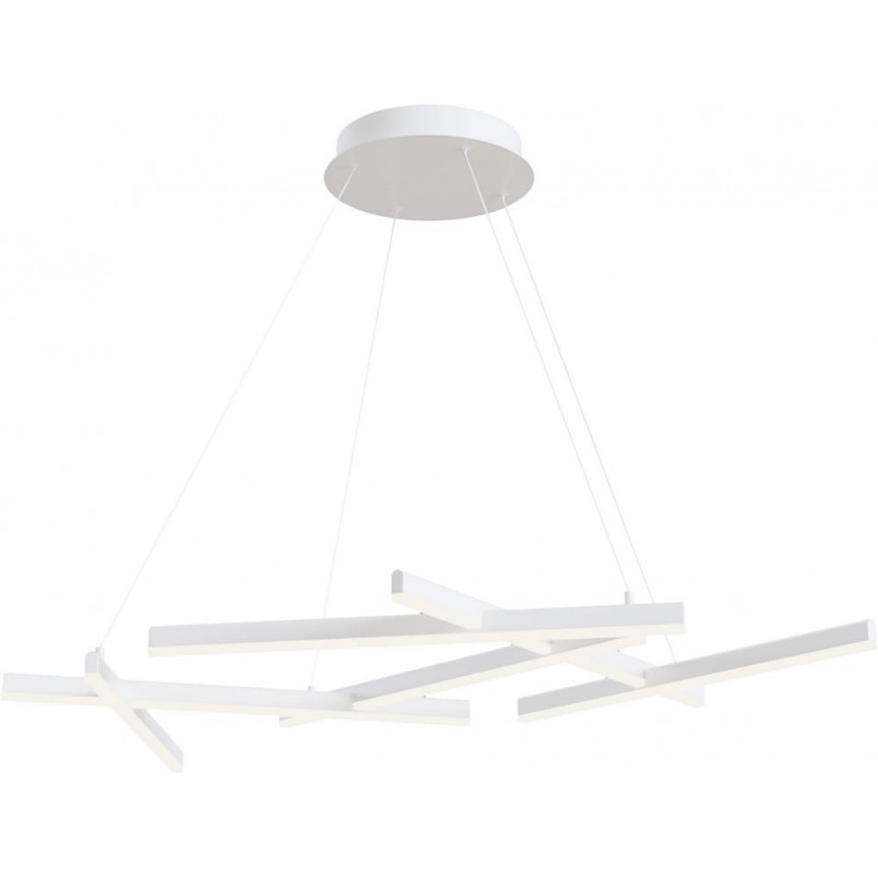 Lampa wisząca Line LED biała Maytoni | Nowoczesne oświetlenie