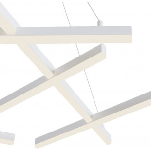 Lampa wisząca Line LED biała Maytoni | Nowoczesne oświetlenie