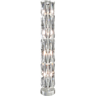 Lampa podłogowa kryształowa Puntes 126,5cm chromowana Maytoni
