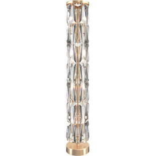 Lampa podłogowa kryształowa Puntes 126,5cm złota Maytoni