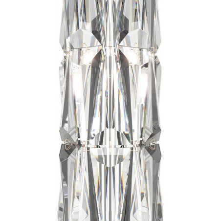 Lampa podłogowa kryształowa Puntes Maytoni | Złota, 126,5cm