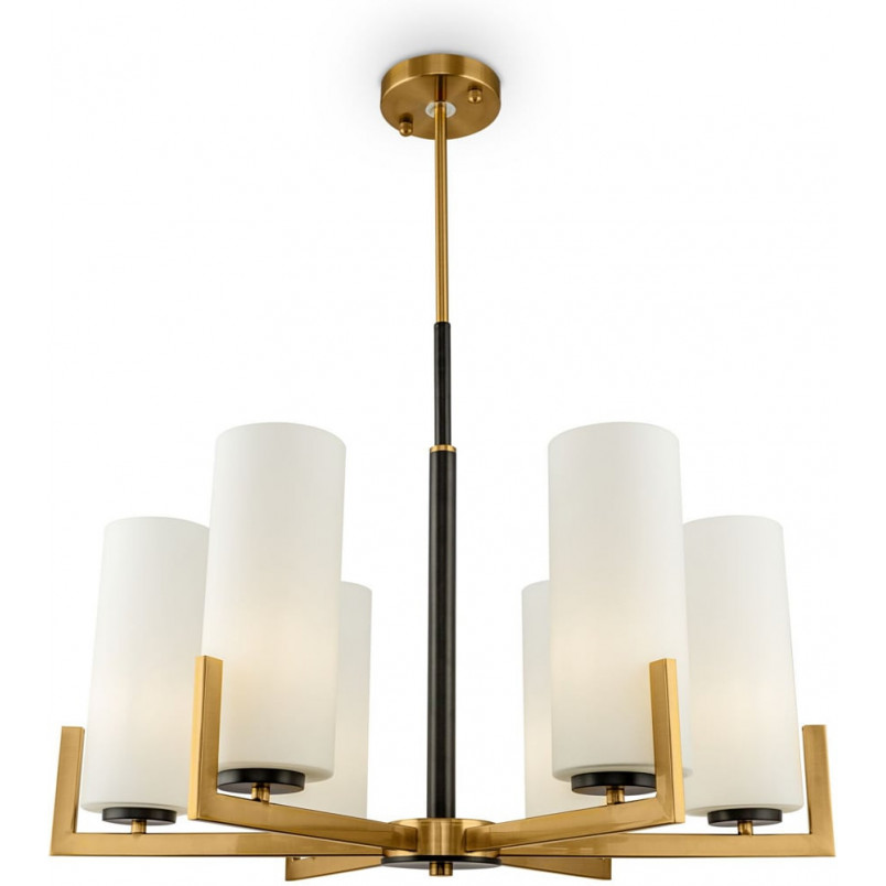 Żyrandol Hampton Fortano VI Maytoni | Biały, Mosiężny, 67cm
