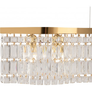 Lampa wisząca Dune Maytoni: Kryształowa elegancja w złotym wydaniu