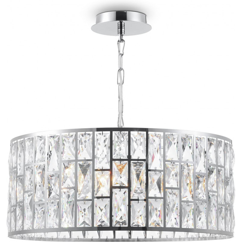 Lampa wisząca kryształowa Gelid 50cm - Maytoni | Glamour