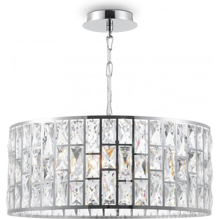 Lampa wisząca kryształowa Gelid 50cm - Maytoni | Glamour